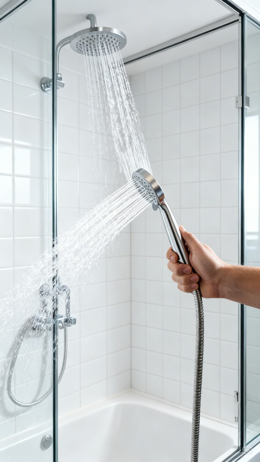 Vista 5 de Ducha Premium con Manguera Flexible